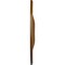 Ekena Millwork Galveston Ceiling Medallion (Fits Canopies up to 5 7/8"), 51"OD x 3 5/8"ID x 3 3/8"P, Smokey Topaz CM51GLSTF - alternate 4